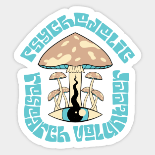 Psychedelic Research Volunteer Sticker